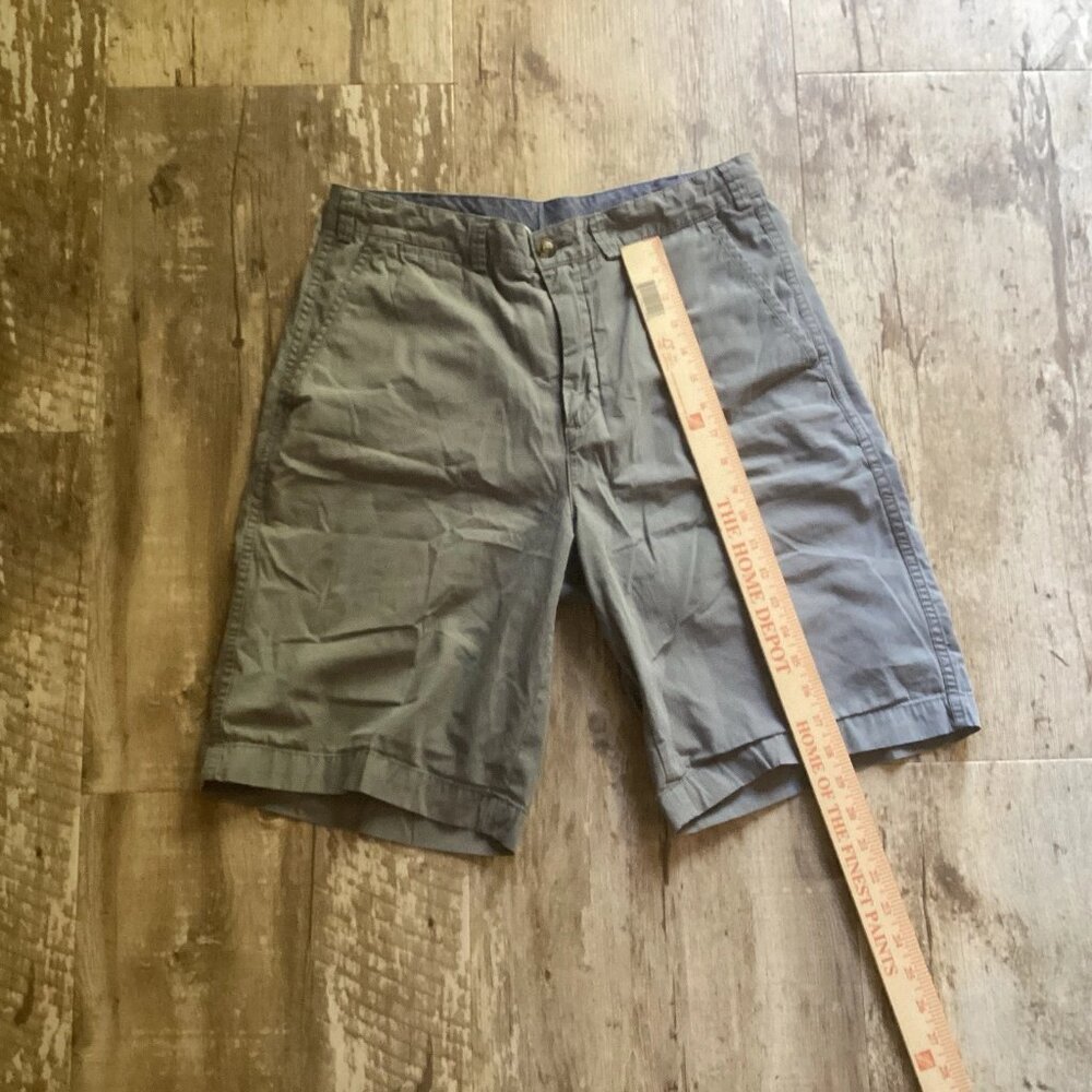 POLO RALPH LAUREN Shorts Gray Cotton Relaxed Fit Men's 30 - Picture 5 of 6